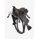 Toy Pony Western Saddle Black
