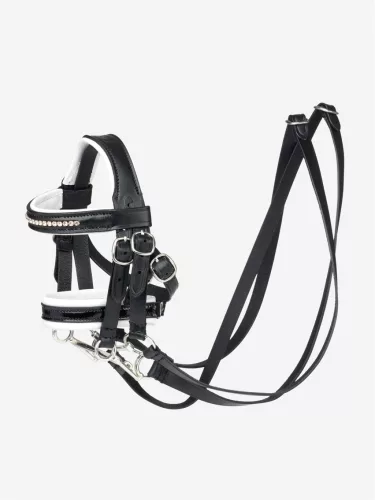 Toy Pony Double Bridle Black