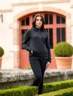 Elite Zip Through Hoodie Navy