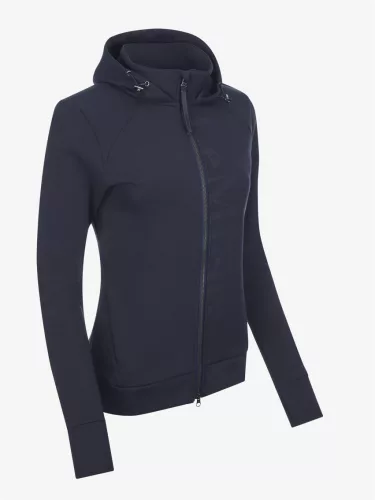 Elite Zip Through Hoodie Navy