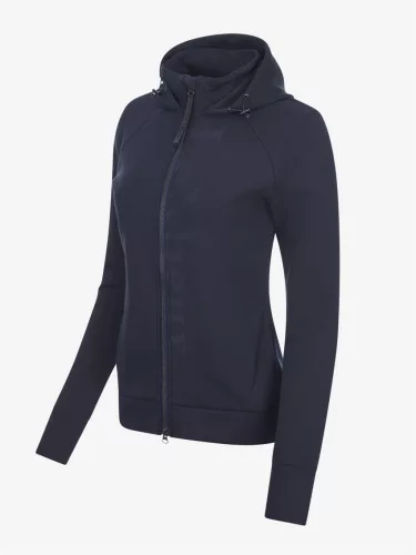 Elite Zip Through Hoodie Navy