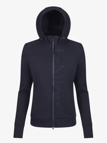 Elite Zip Through Hoodie Navy