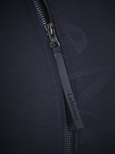 Elite Zip Through Hoodie Navy