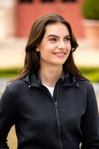 Elite Zip Through Hoodie Navy