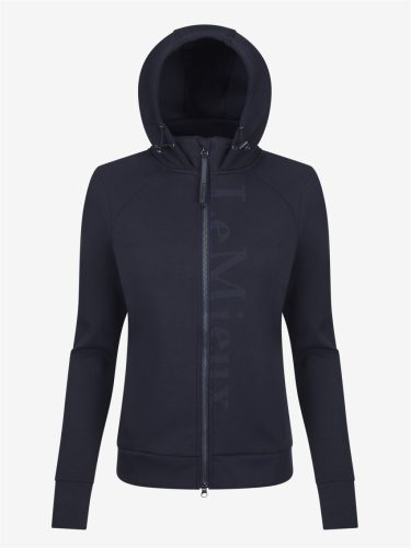 Elite Zip Through Hoodie Navy