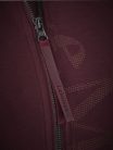 Elite Zip Through Hoodie Burgundy