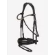 Kudos Patent Rolled Dressage Bridle Brown