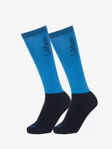 Competition Socks 2 pack Benetton Blue