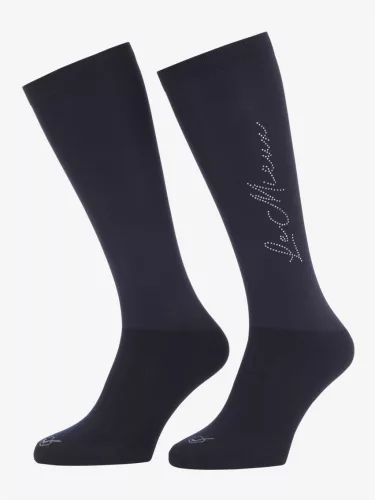 Sparkle Competition Socks Navy