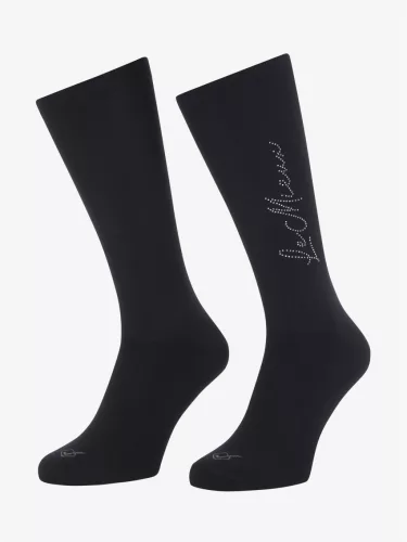 Sparkle Competition Socks Black