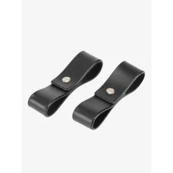 Yard Headcollar Leather Component 2 pk Black