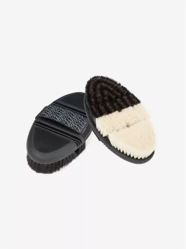 Flexi Half & Half Finishing Brush Black