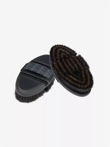 Flexi Horse Hair Body Brush Black