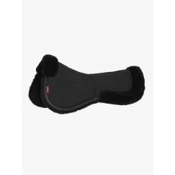   LeMieux Merino+ ProSorb 2 Pocket Half Pad Black/Black - Large