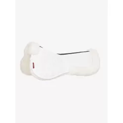   LeMieux Merino+ ProSorb 2 Pocket Half Pad White/White - Large