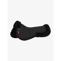 LeMieux Merino+ Half Pad Black/Black - Large