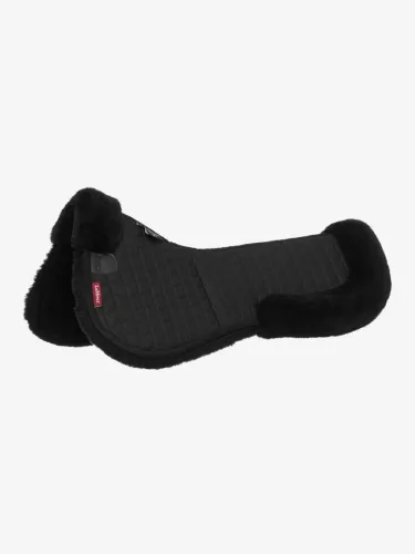 LeMieux Merino+ Half Pad Black/Black - Large