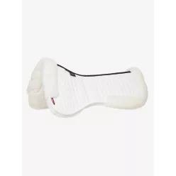 LeMieux Merino+ Dressage Half Pad White/White - Large