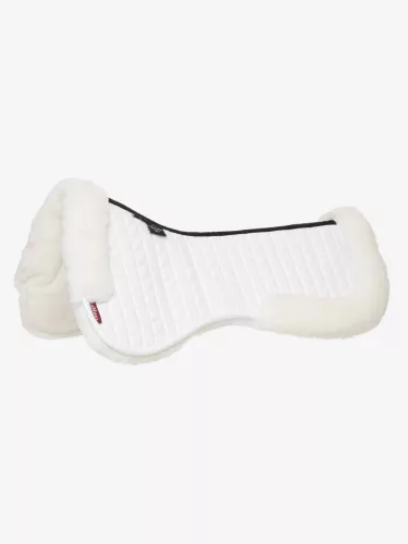 Merino+ Dressage Half Pad White/White