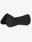 LeMieux ProSorb Plain 3 Pocket Quilted Half Pad Black - Large