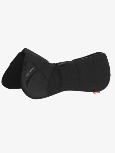 LeMieux ProSorb Plain 3 Pocket Quilted Half Pad Black - Large