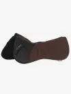 LeMieux ProSorb Plain 3 Pocket Quilted Half Pad Brown - Large