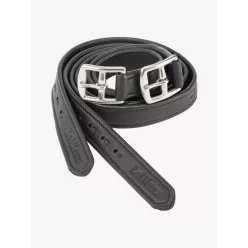 Childrens Stirrup Leathers Black