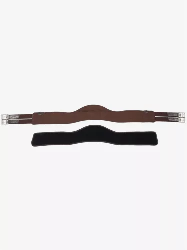 Hunter Girth with Detachable Non-slip Liner Havana