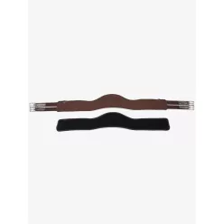 Hunter Girth with Detachable Non-slip Liner Havana