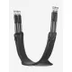 Arika Contoured Long Stud Girth Black