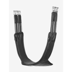 Arika Contoured Long Stud Girth Black