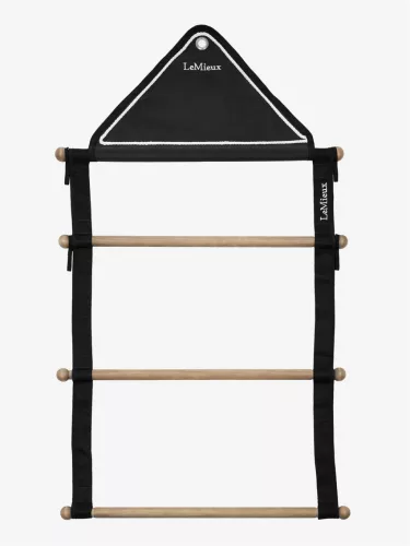 Show Rug Hanging Rack Black