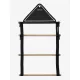 Show Rug Hanging Rack Black
