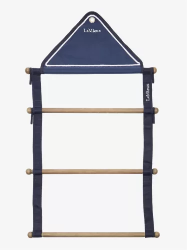 Show Rug Hanging Rack Navy
