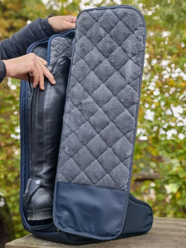 Luxe Boot Bag Navy