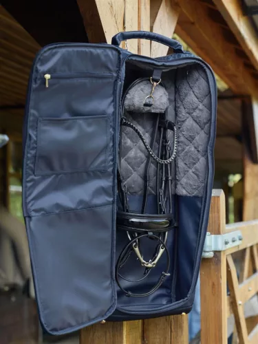 Luxe Bridle Bag Navy