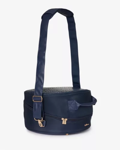Luxe Hat Box Navy