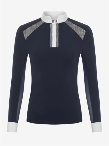 Camille Long Sleeve Show Shirt Navy