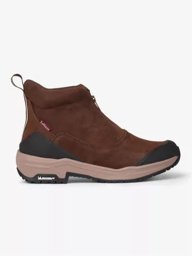 Trex Waterproof Zip Boots Brown