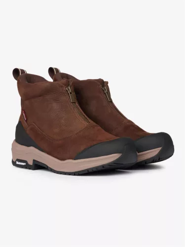 Trex Waterproof Zip Boots Brown