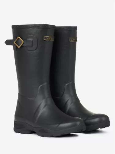 Young Rider Ultra Stride Wellies Black