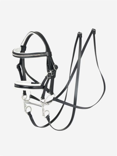 Hobby Horse Double Bridle Black