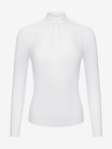 Emily Long Sleeve Show Shirt White