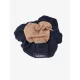 Scrunchie with Crystal Hair Net Navy/Blonde