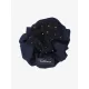 Scrunchie with Crystal Hair Net Navy/Black