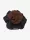 Scrunchie with Crystal Hair Net Black/Brown