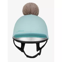 Pom Hat Silk Aqua/Lagoon