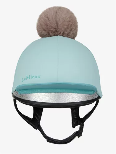 Pom Hat Silk Aqua/Lagoon