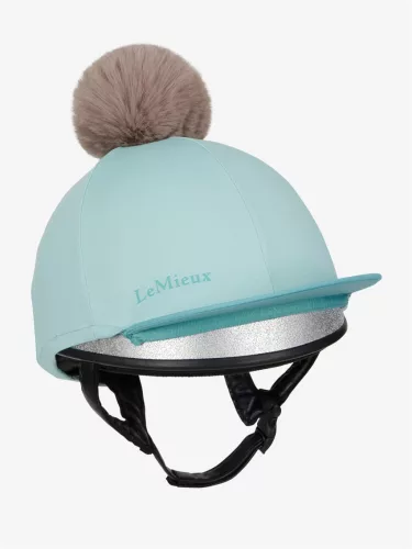 Pom Hat Silk Aqua/Lagoon
