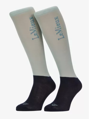 Competition Socks 2 pack Aqua